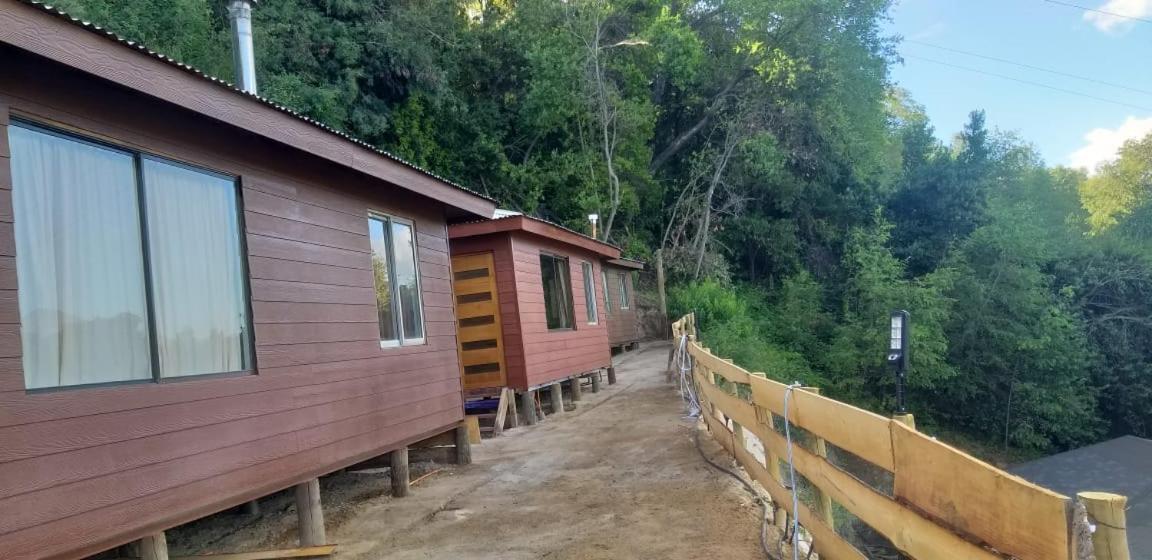 Cabanas El Castano, Radal 7 Tazas El Torreon Екстер'єр фото